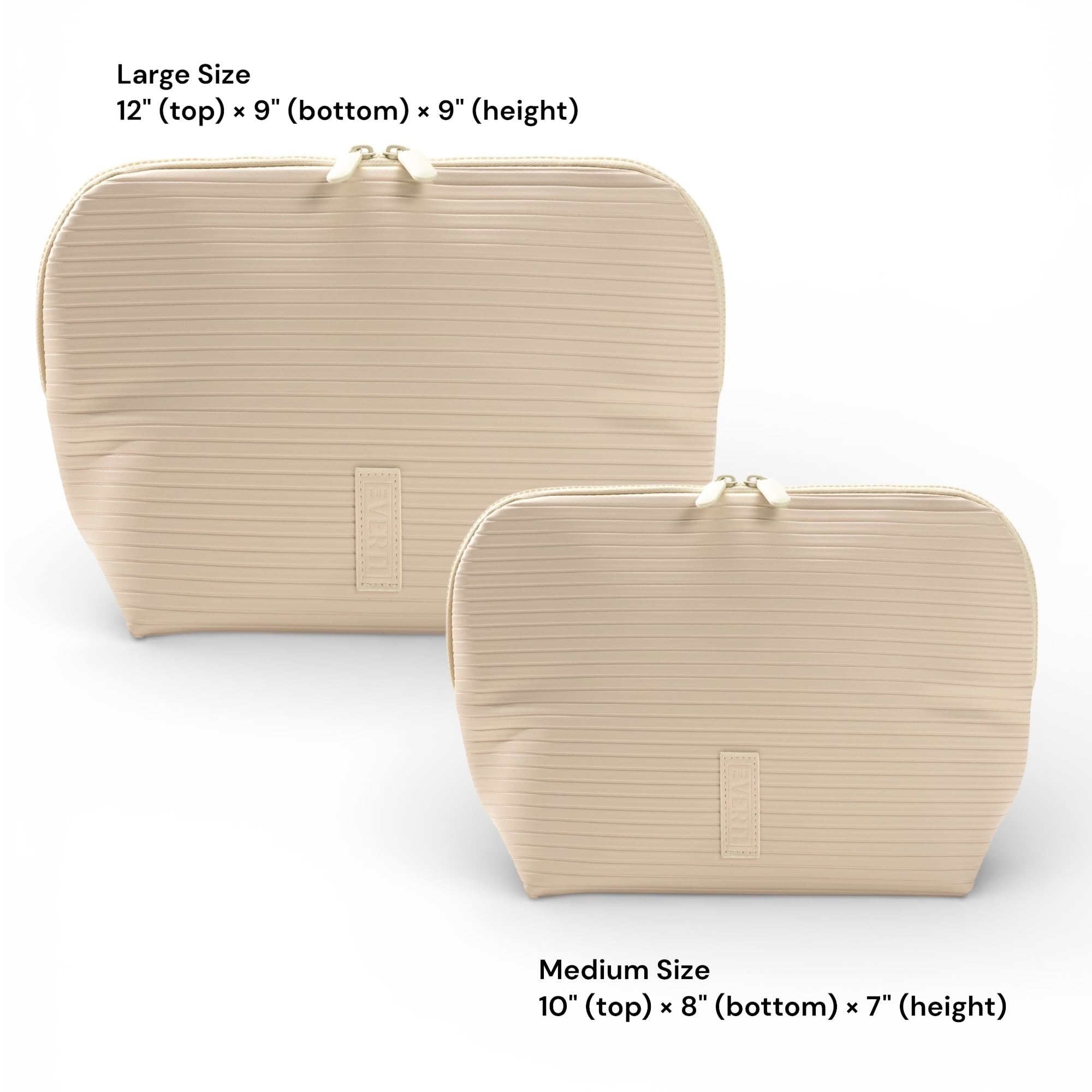 THE VERTI intérieur montre 23 poches pour organiser maquillage et soins.