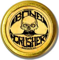Bone Crusher Wax dans son étui, vue avant pour un look soigné.