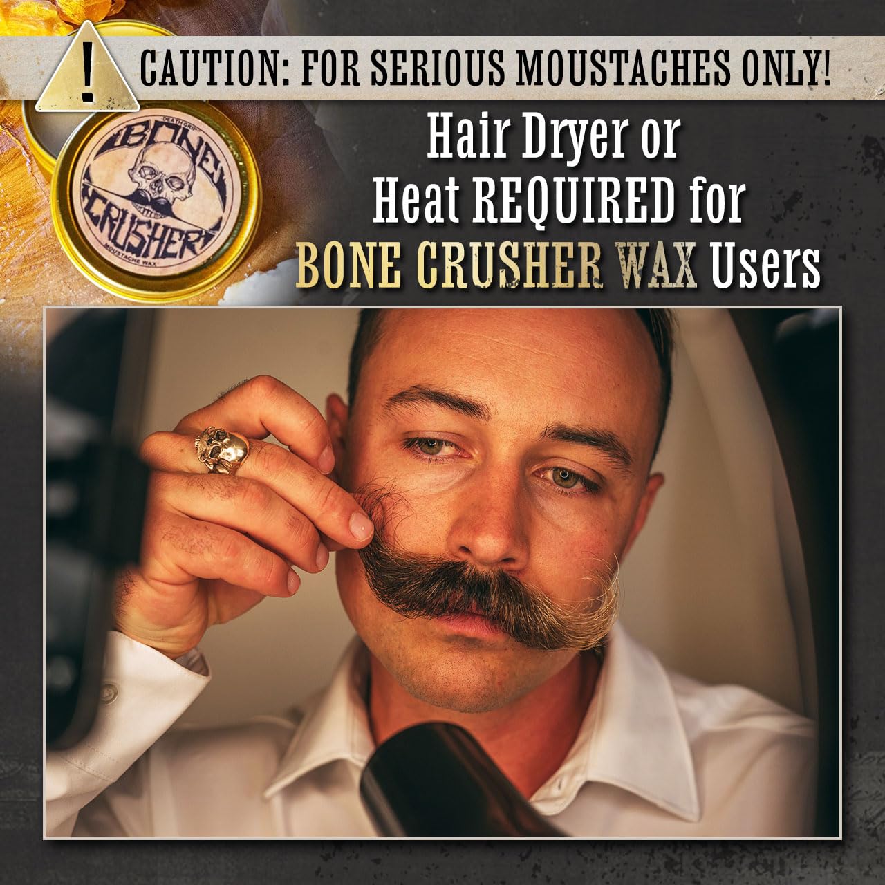 Bone Crusher Wax fabriqué aux Etats-Unis, qualité artisanale.