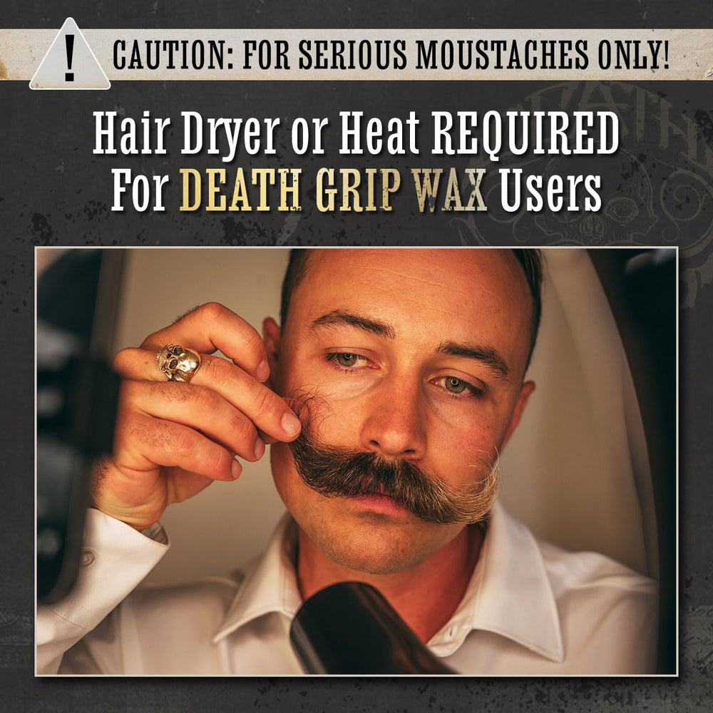 Death Grip THE VINTAGE GROOMING CO. tenue à 8 heures en chaleur