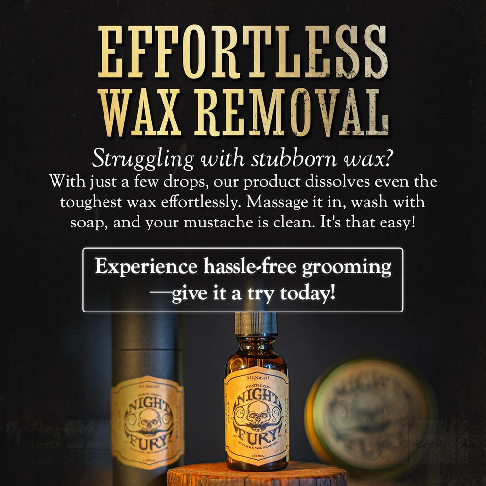 THE VINTAGE GROOMING CO. Night Fury Oil – Flacon refermable pour une longue utilisation.