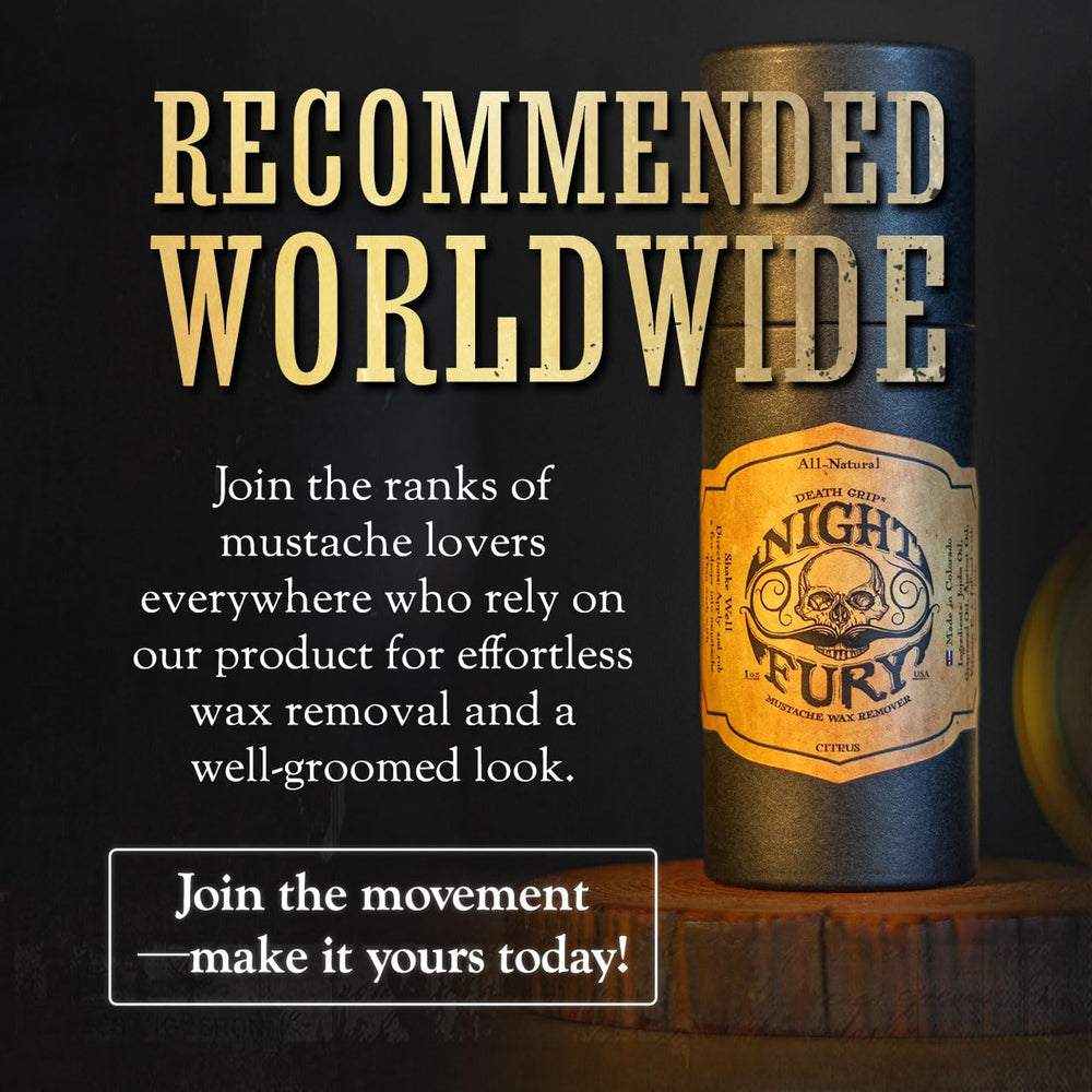 THE VINTAGE GROOMING CO. Night Fury Oil – Assouplit moustache et barbe pour un look net.