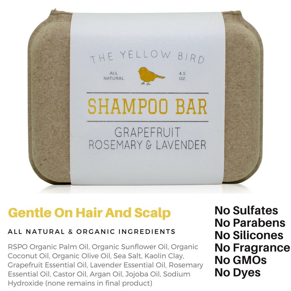 Emballage recyclable The Yellow Bird, pratique pour les voyages.
