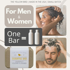 The Yellow Bird Kaolin et sel marins, purifiant en douceur.