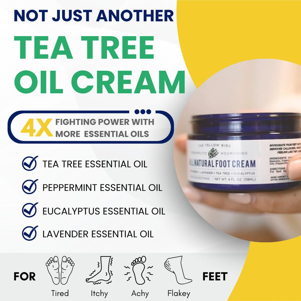 The Yellow Bird peppermint oil drops evoke refreshing aroma and cooling sensation.