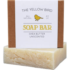 The Yellow Bird savon sans parfum pour visage, doux et hypoallergénique