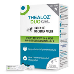 Thealoz Duo Gel application oculaire sans effort et hydratation douce.