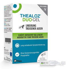 Thealoz Duo Gel emballage 30 unités facilitant l'utilisation et l'hygiène.