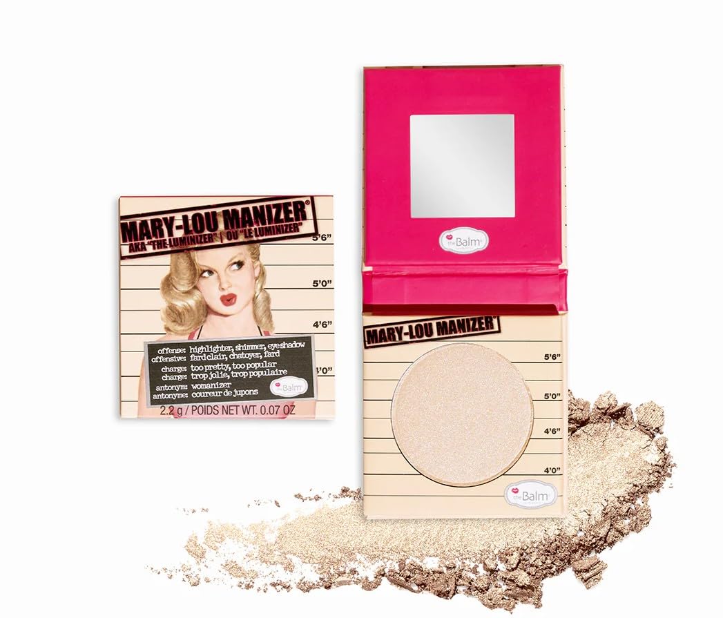 theBalm Mary-Lou Manizer: luminiseur champagne pour un éclat subtil et polyvalent.