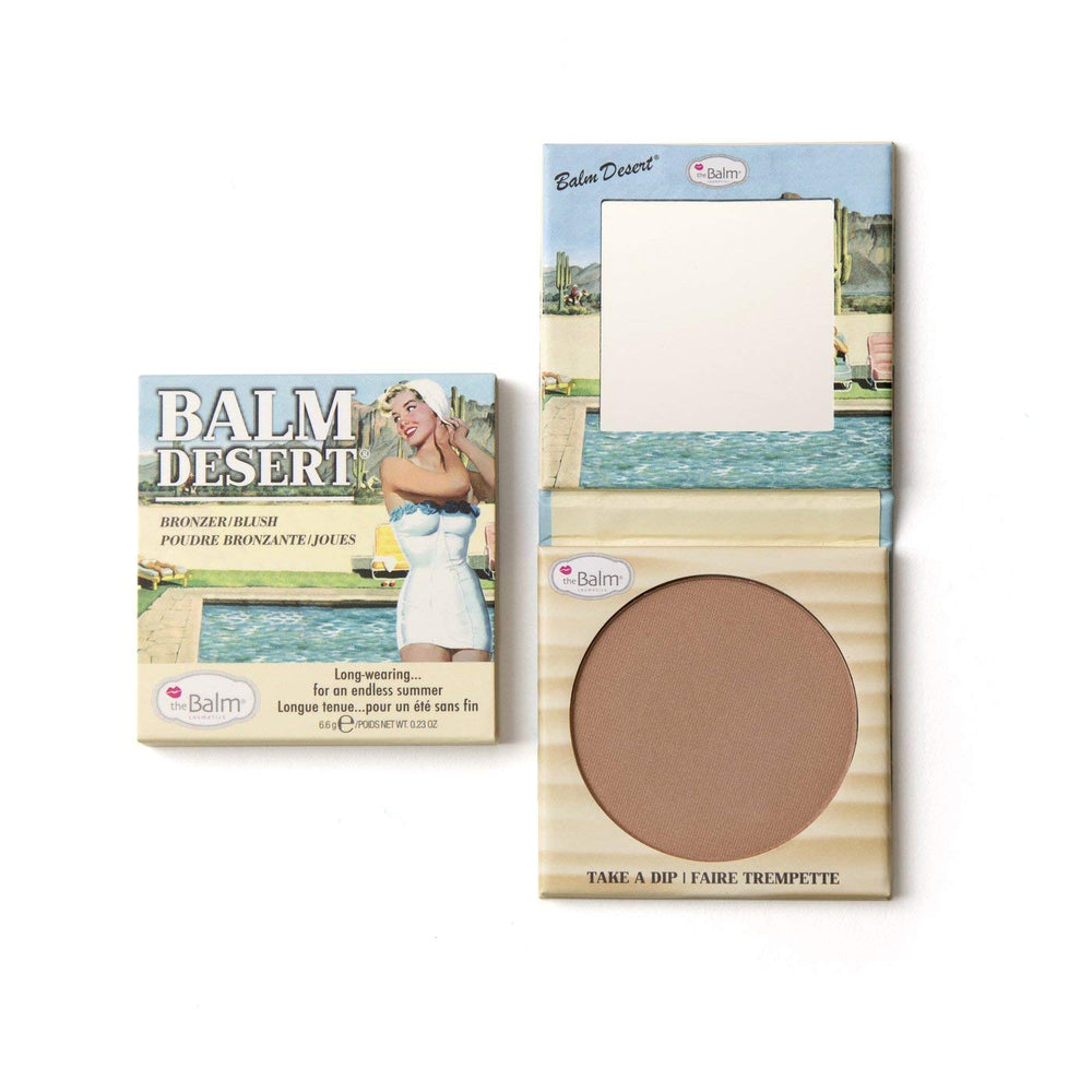 thebalm desert bronzer-fard joues pour un éclat naturel et durable
