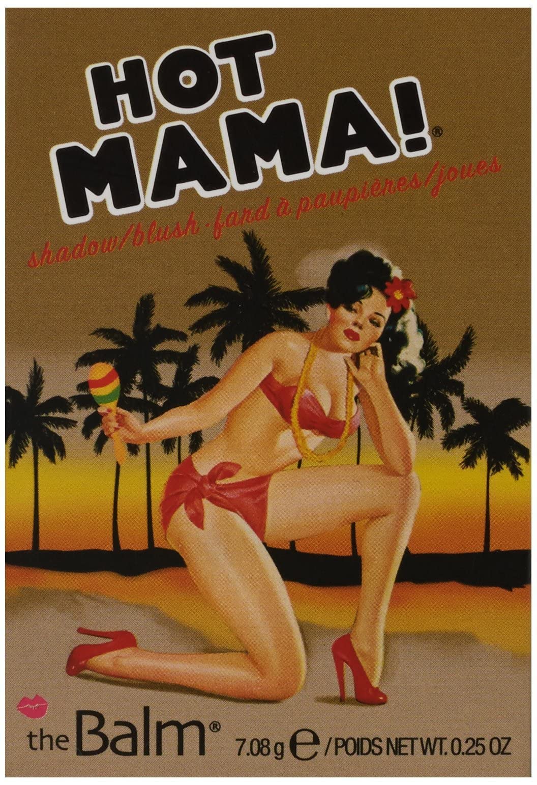 theBalm Hot Mama texture soyeuse facilitant l'application.