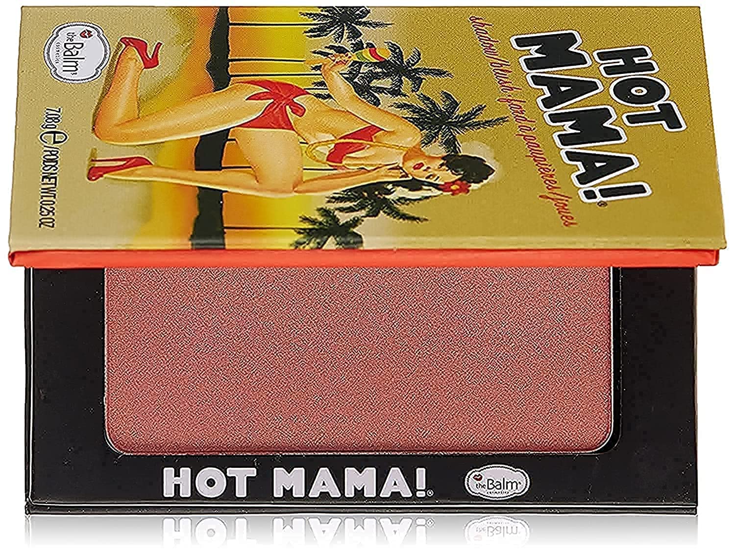 theBalm Hot Mama ombre paupière pêche rose pour un regard lumineux.