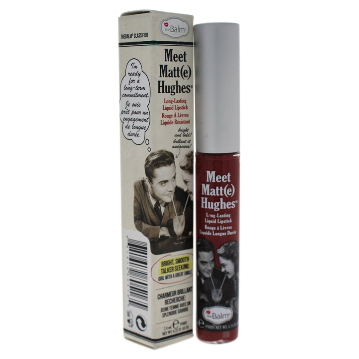 theBalm Meet Matt(e) Hughes - emballage compact pour coffret beauté et transport facile