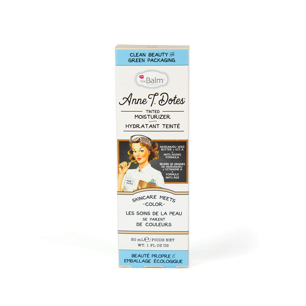 theBalm Anne T. Dotes teinte 22 clair-moyen échantillon, couvrance naturelle.