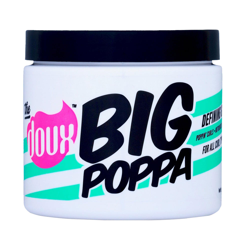The Doux BIG POPPA – Bouteille ouverte pour démarrer le styling en douceur.