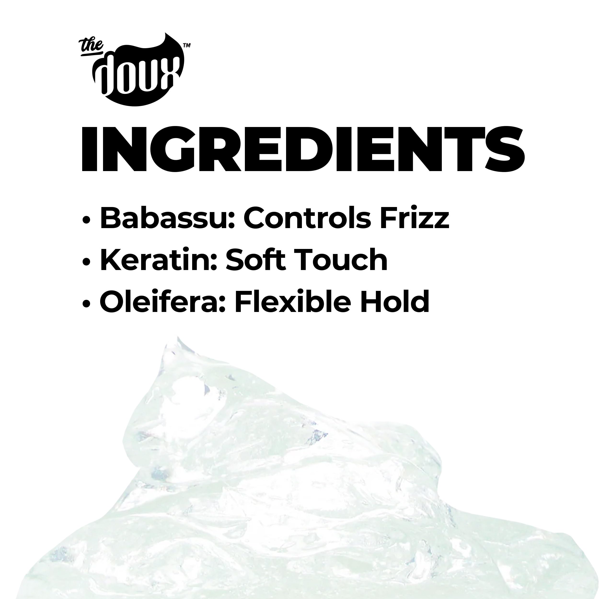 The Doux BIG POPPA – Contrôle des frisottis et humidité pour styles longs.