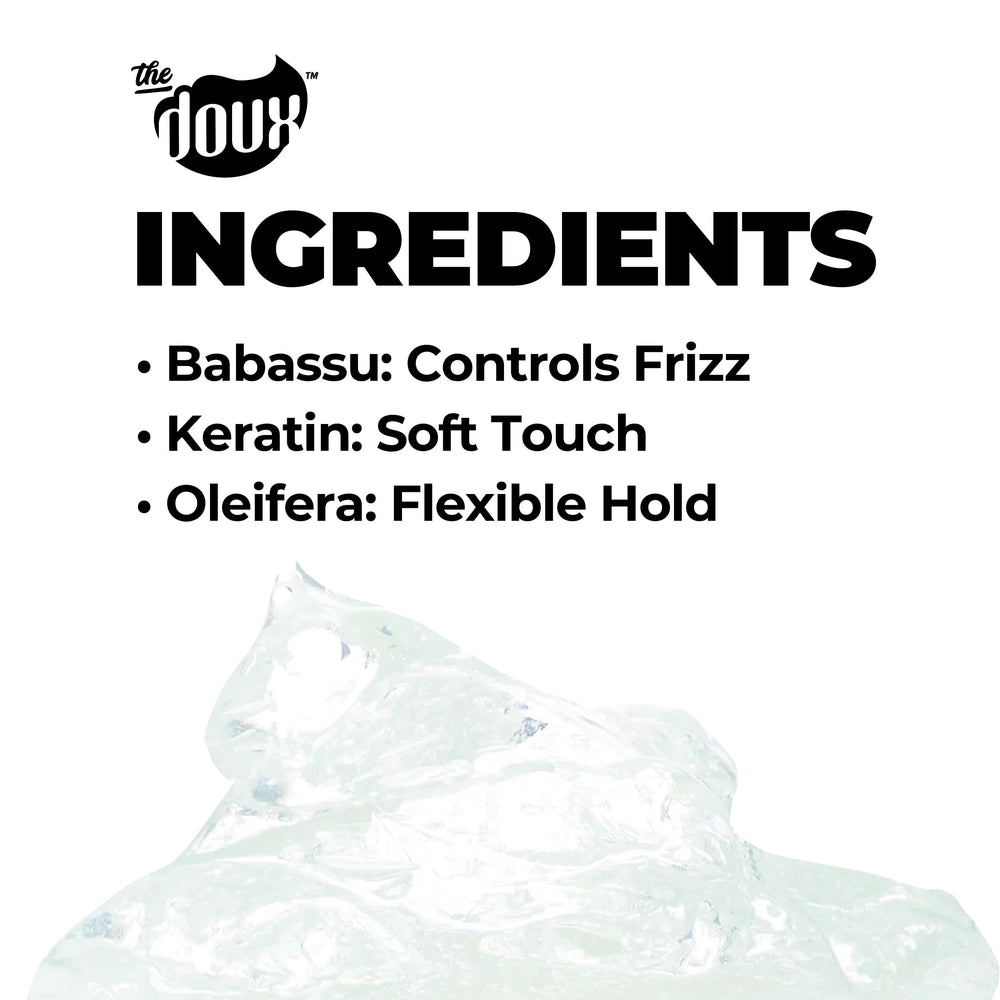 The Doux BIG POPPA – Contrôle des frisottis et humidité pour styles longs.