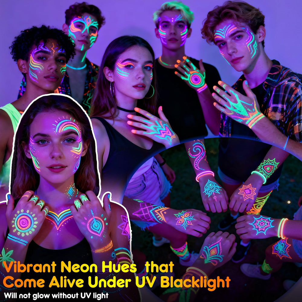 ThEast vert néon, couleur éclatante sous UV.