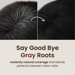 The Face Shop Quick Hair Puff, ouverture du capuchon interne pour démarrer l'application.