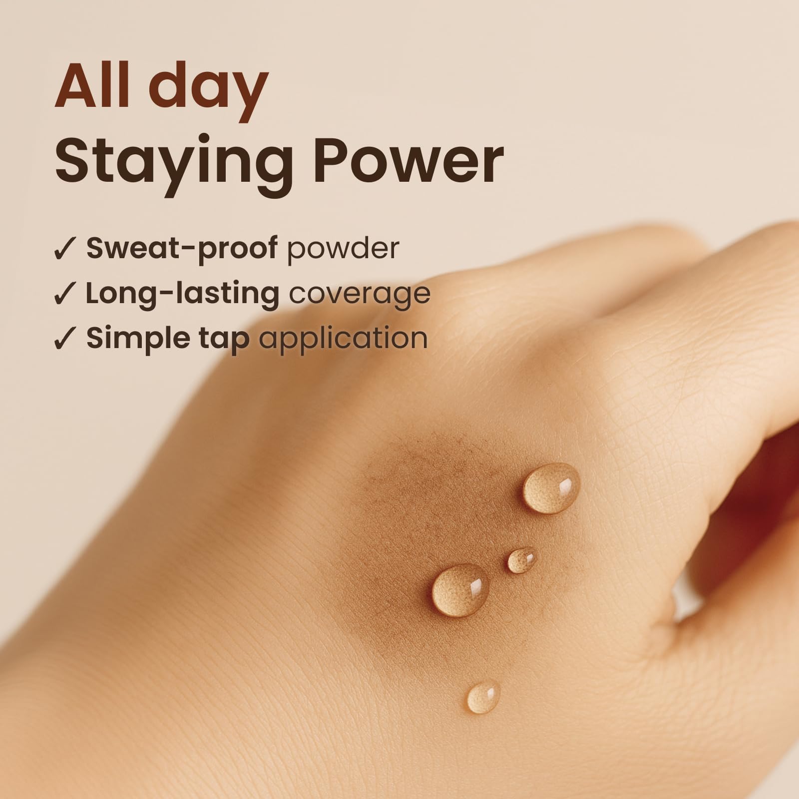 The Face Shop Quick Hair Puff, tenue imperméable qui reste en place sous la transpiration légère.