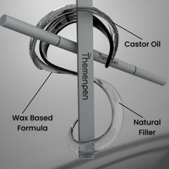 The Men Pen effet microblading: remplissage précis pour un aspect naturel.