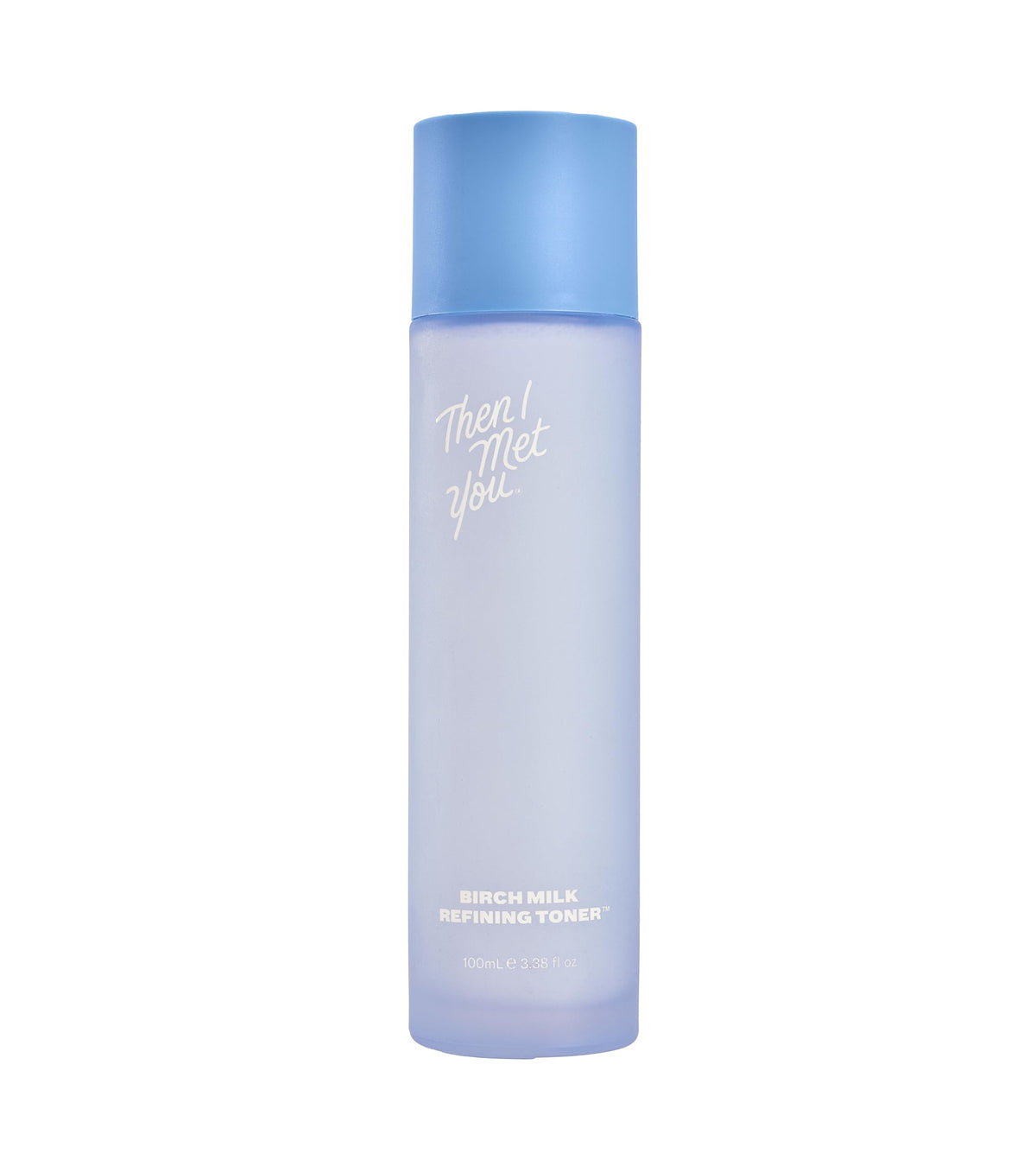 Then I Met You Birch Milk Toner : bouteille hydratante et légère pour la peau.