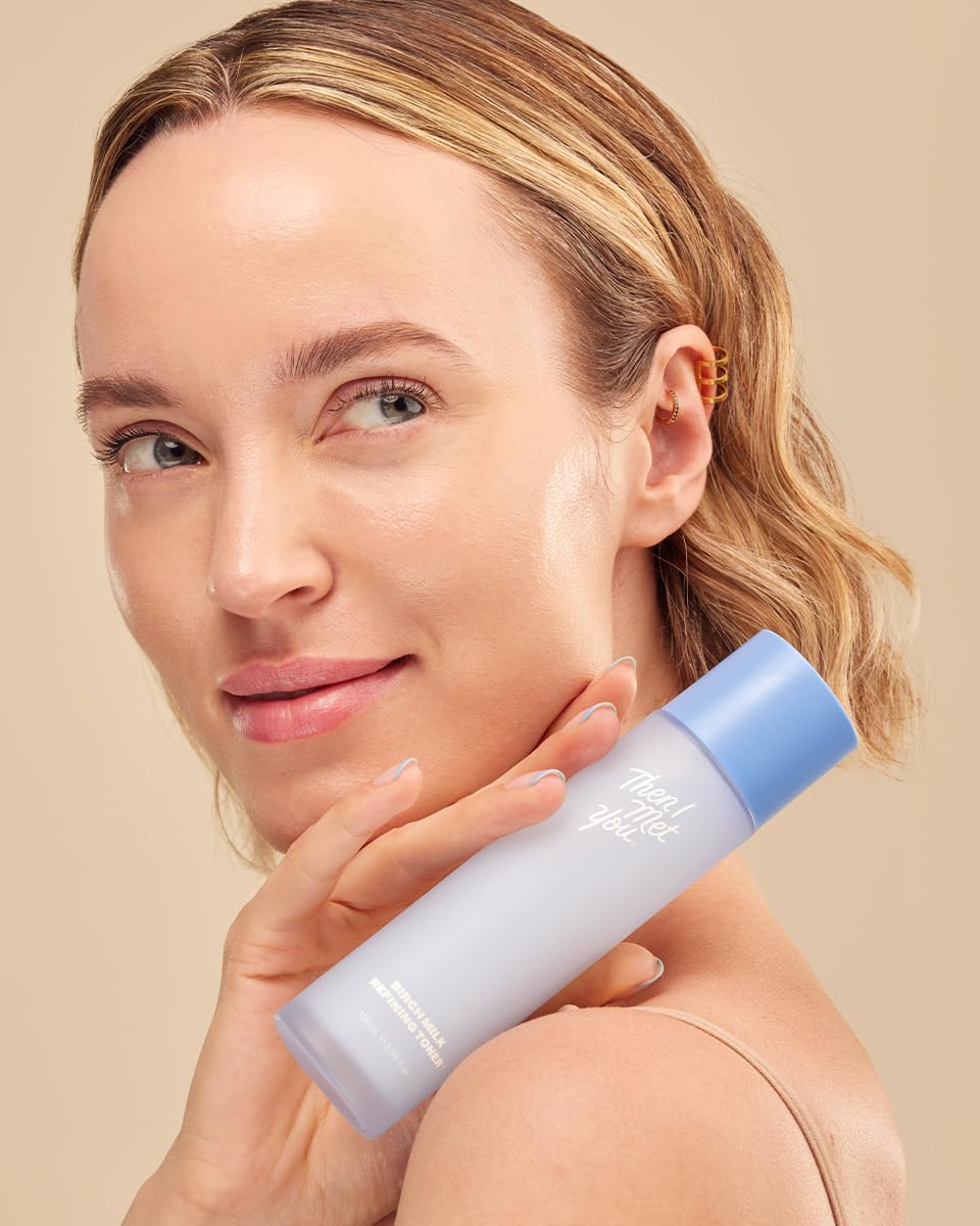 Then I Met You Birch Milk Toner : glycérine et hyaluronique pour l'hydratation.