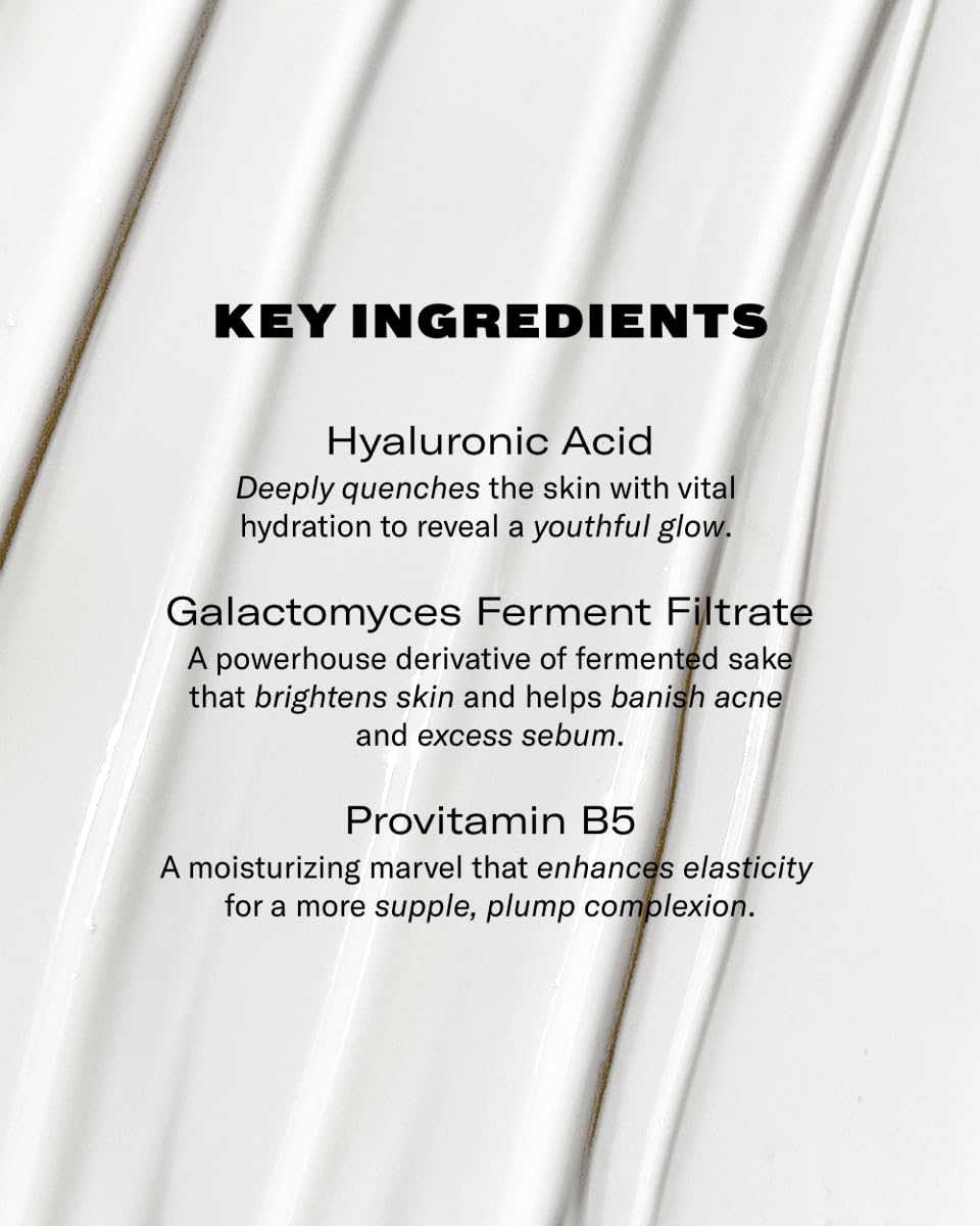 Extrait fermenté de sake présent dans Then I Met You pour une peau équilibrée.