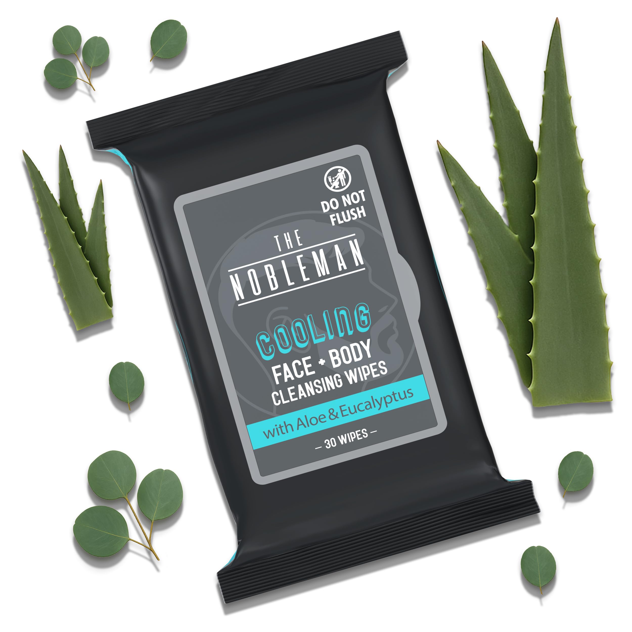 The Nobleman pack 4 lingettes, pratique pour le sac de sport