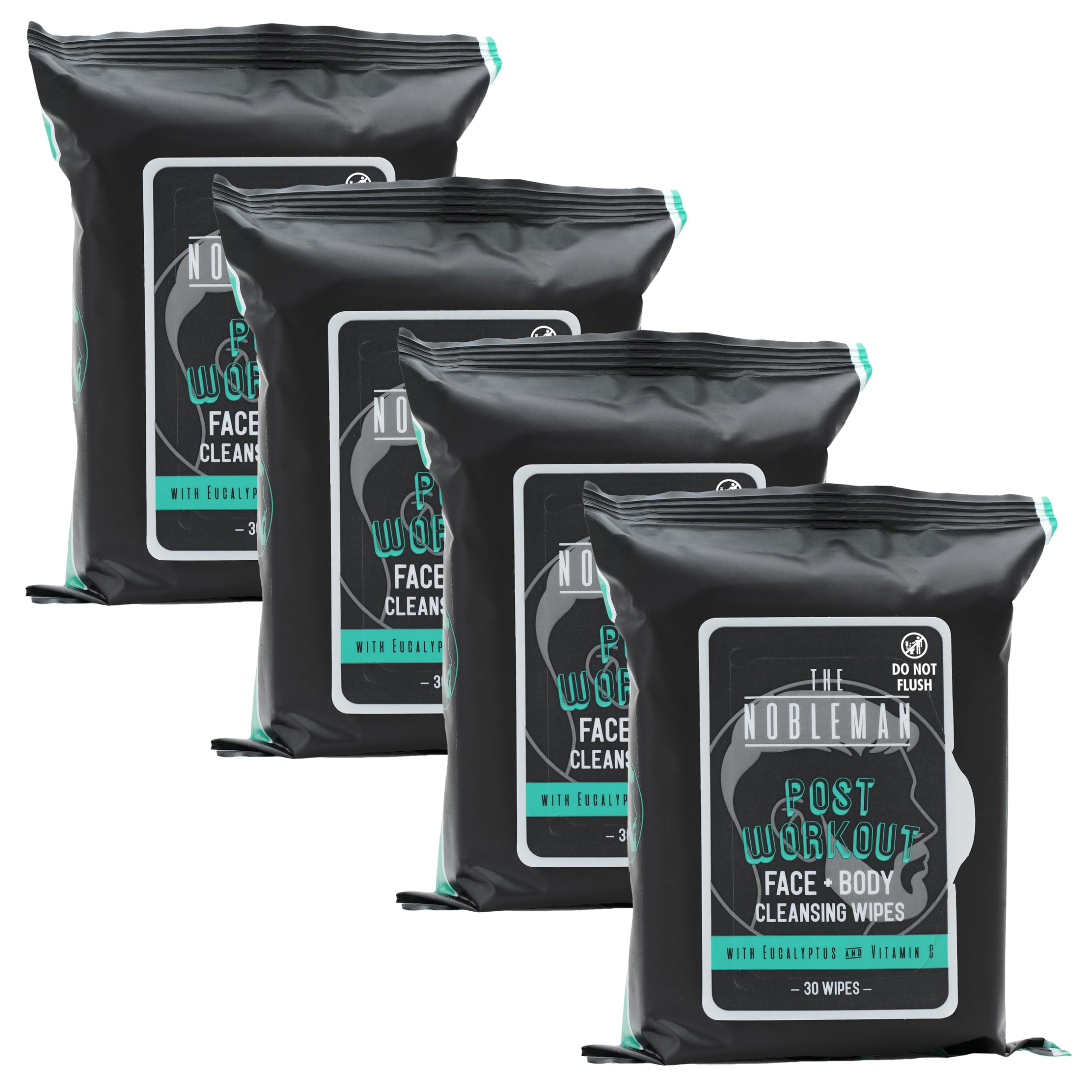 The Nobleman 4-pack wipes hero for post-workout refresh