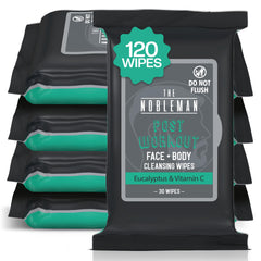 The Nobleman wipes pack closeup ready for grab-and-go