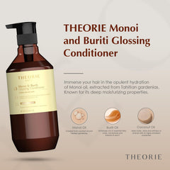 Theorie Monoi Buriti - texture crème, démêlage et hydratation facilitée