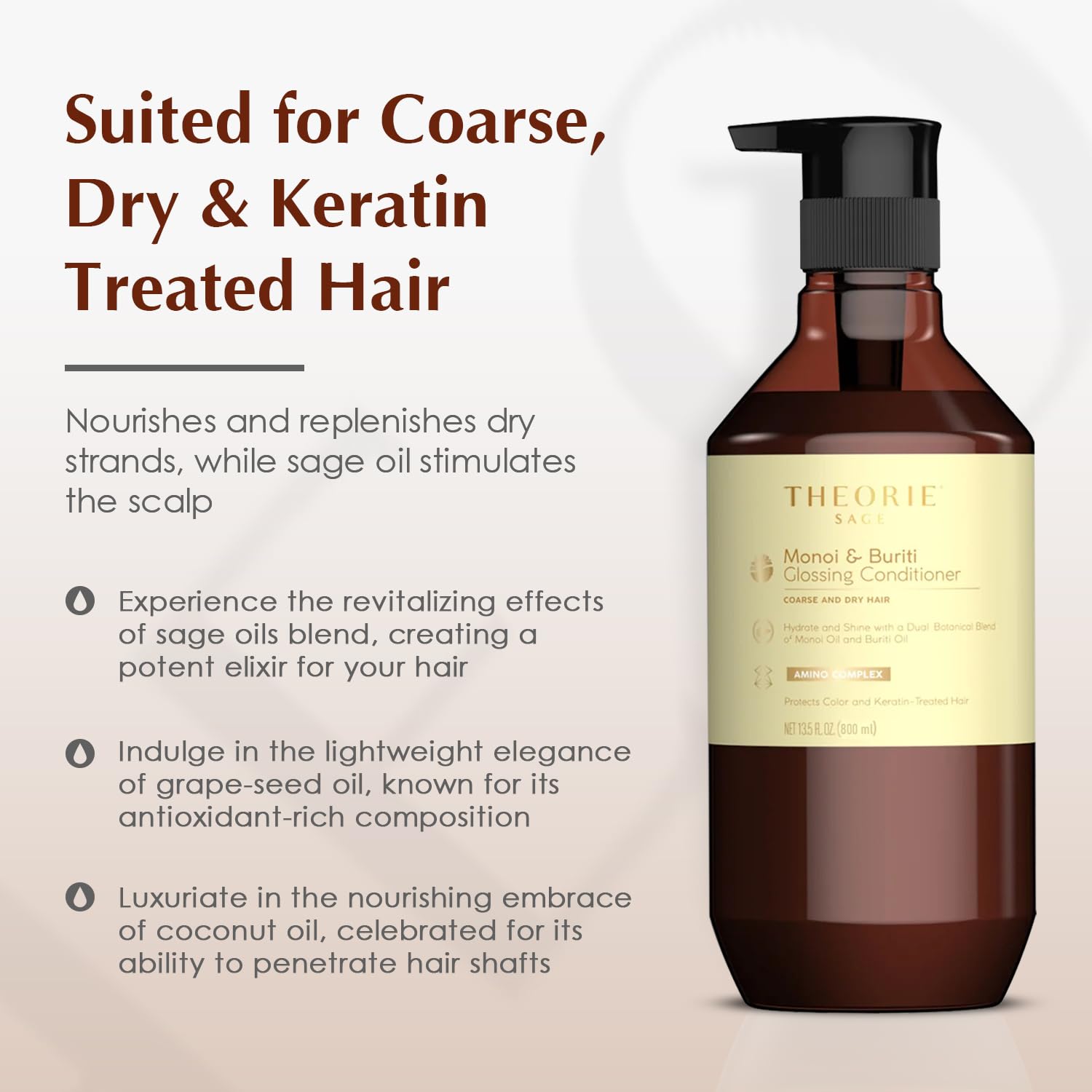 Theorie Monoi Buriti - brillance durable des cheveux