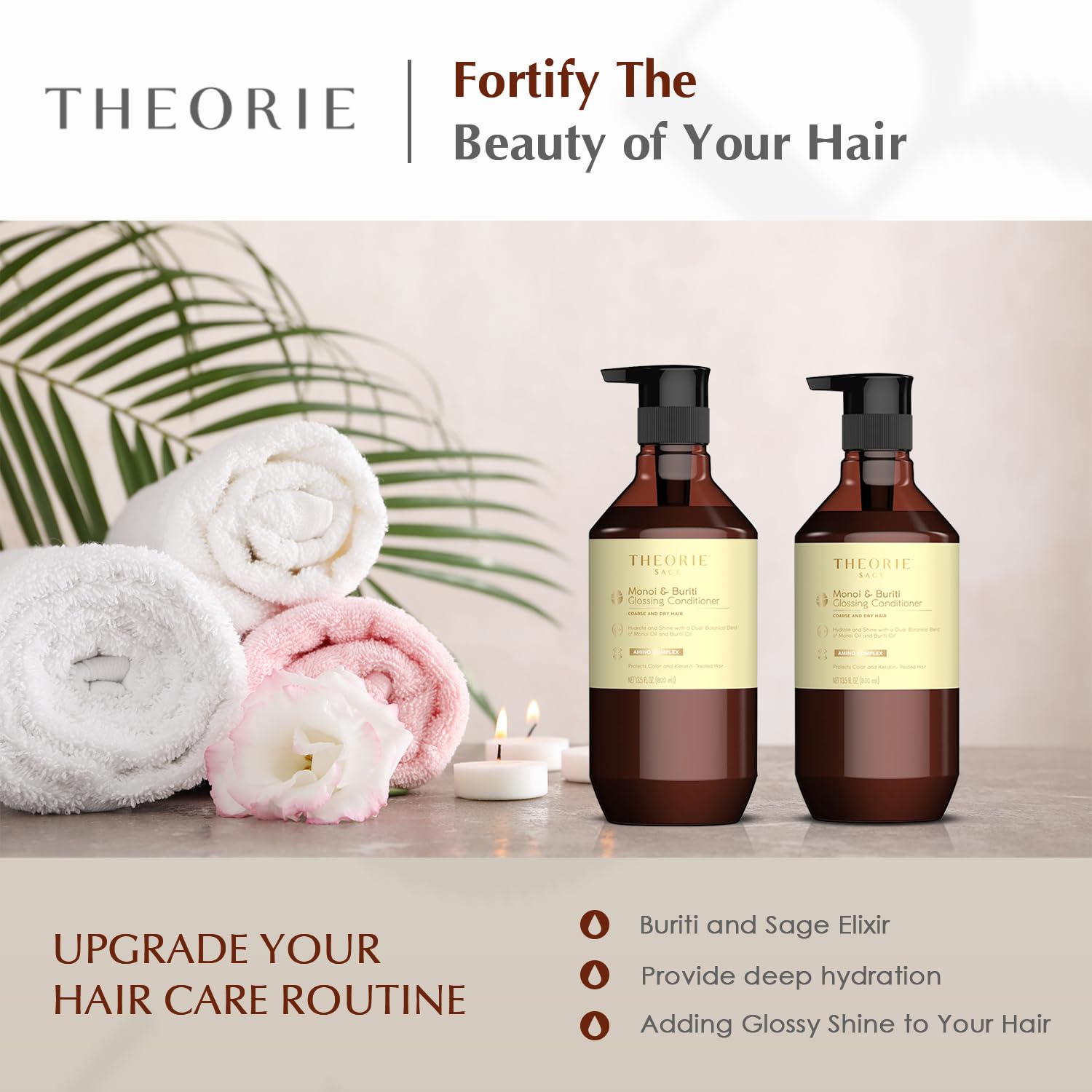 Theorie Monoi Buriti - protection couleur et soin kératine