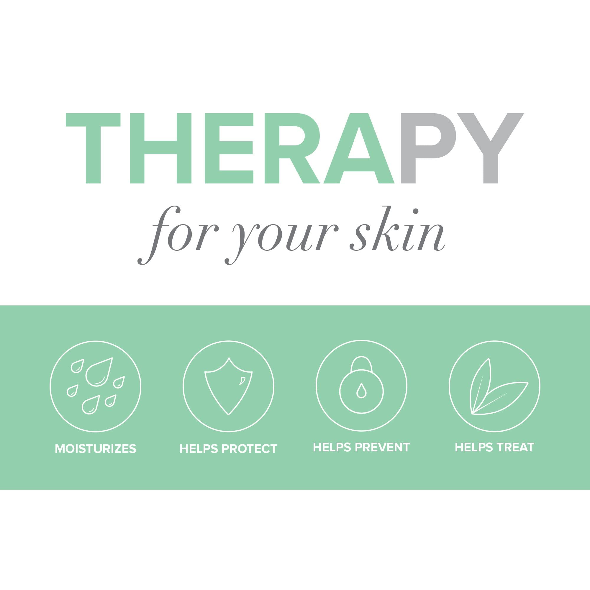 Bouclier cutané Thera — texture crème facile à étaler, pour une hydratation quotidienne.