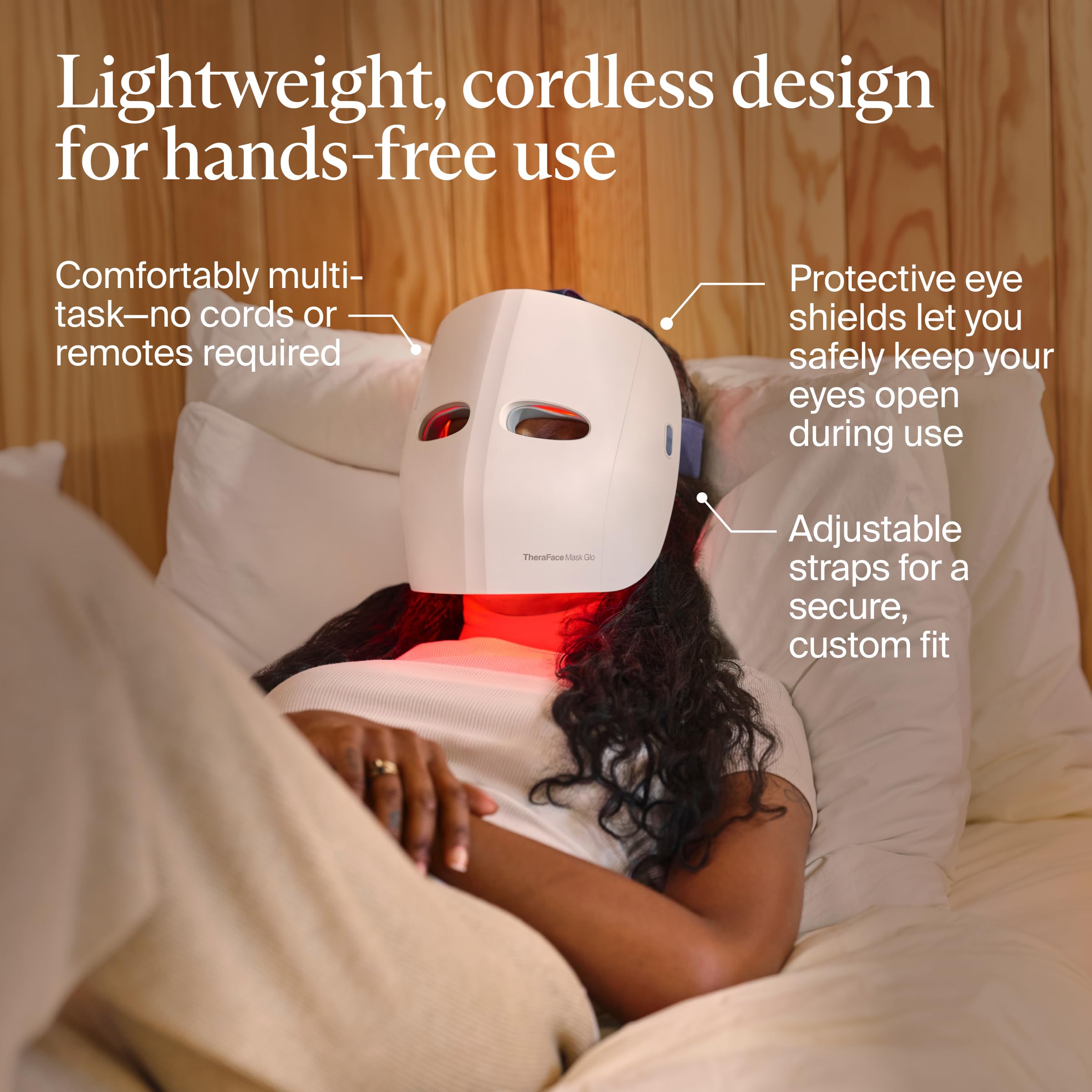 TheraFace Glo : massage du cuir chevelu VibraWave pour une expérience spa à domicile