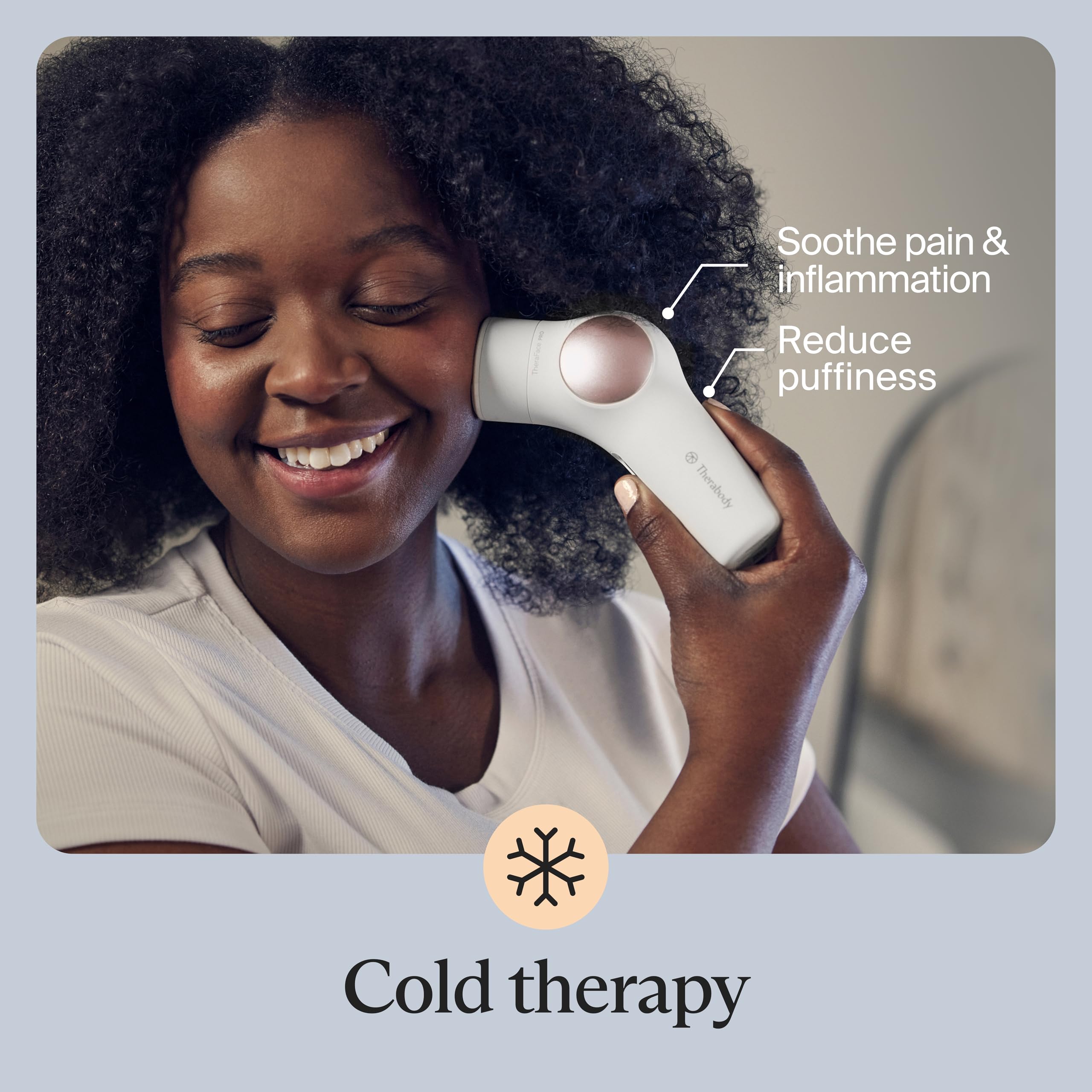 TheraFace PRO : ensemble d'anneaux chaud et froid pour une routine personnalisée.