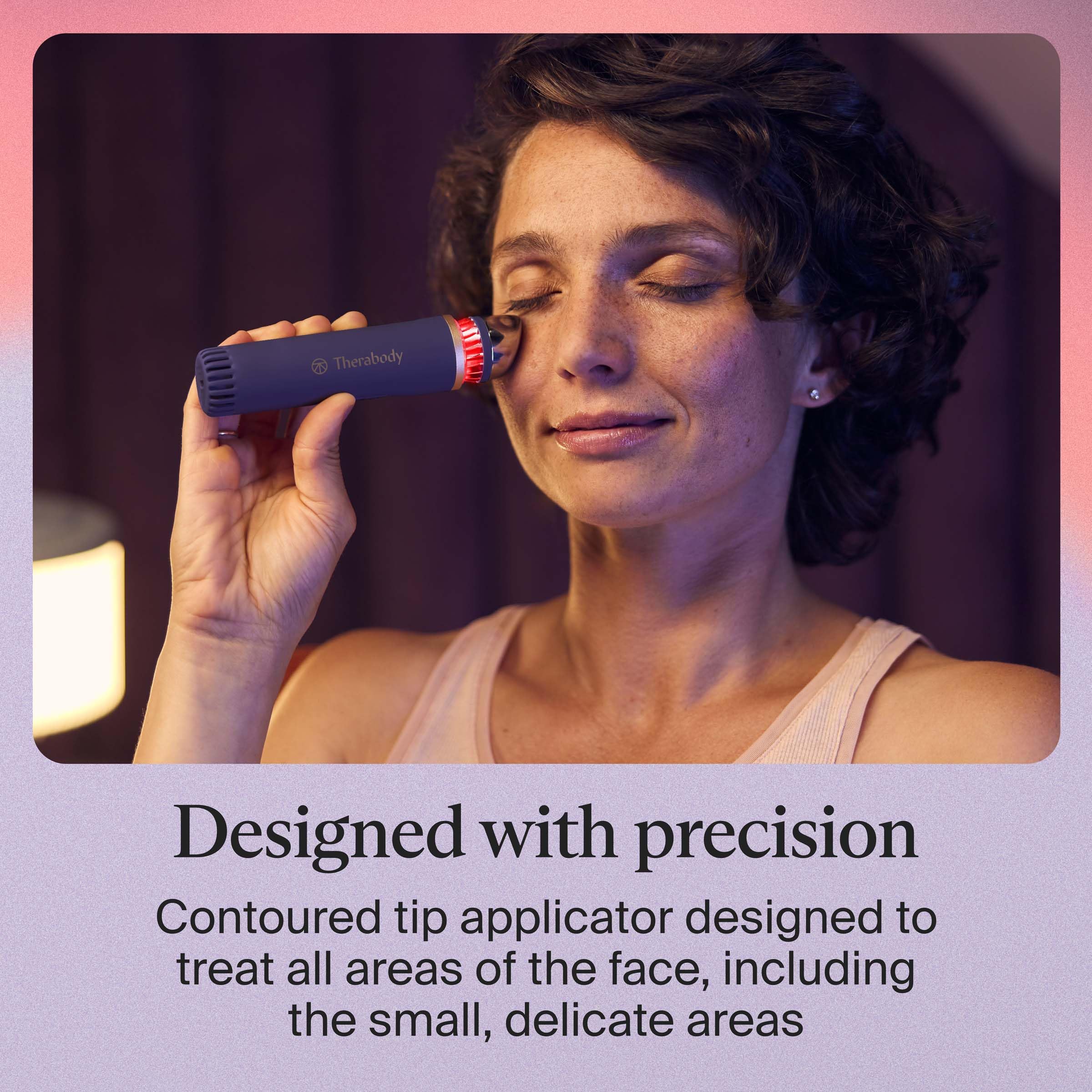 TheraFace rayonnement du teint grâce à une stimulation du contour.