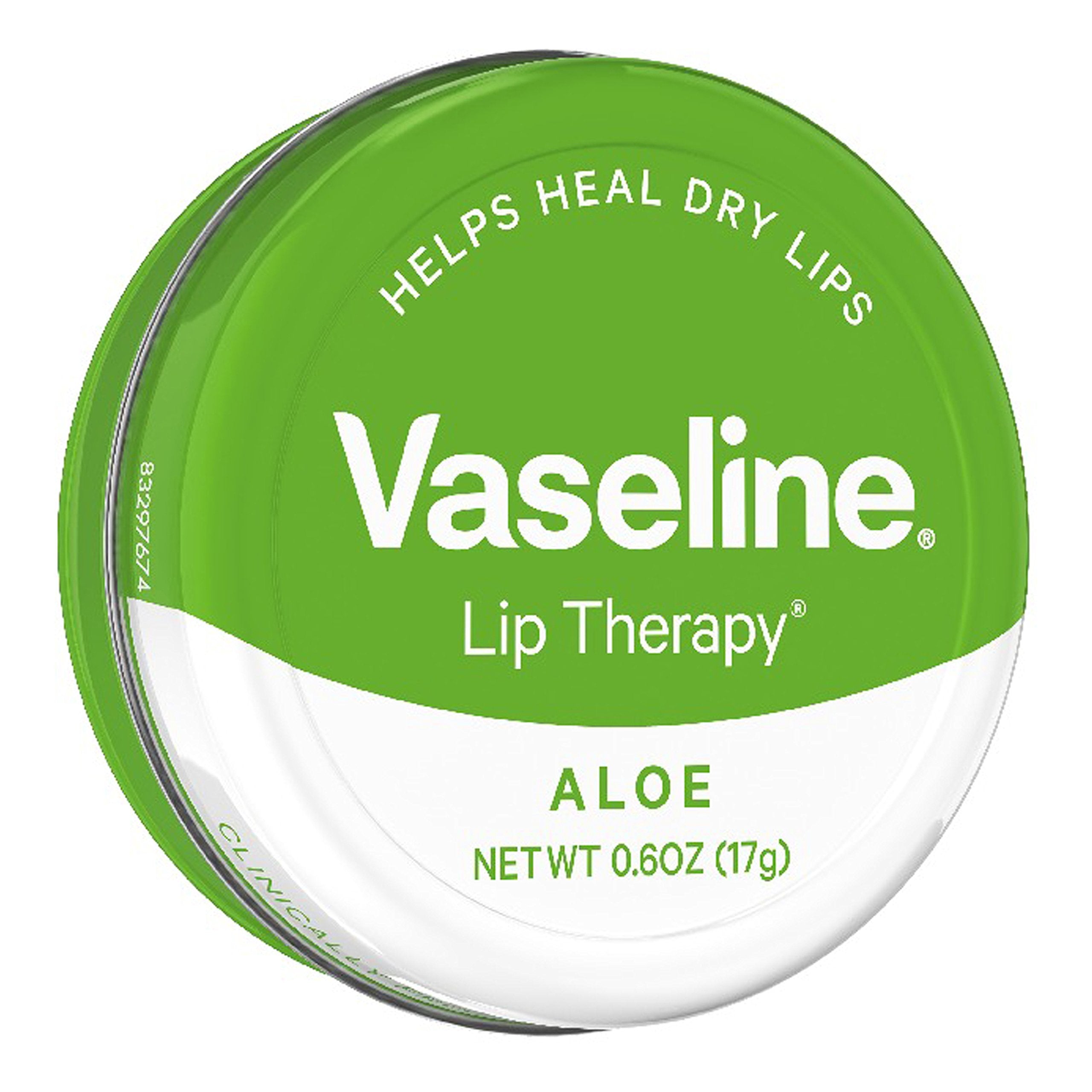 Thérapie Lèvres Vaseline Aloe en tin apporte douceur et protection au quotidien.