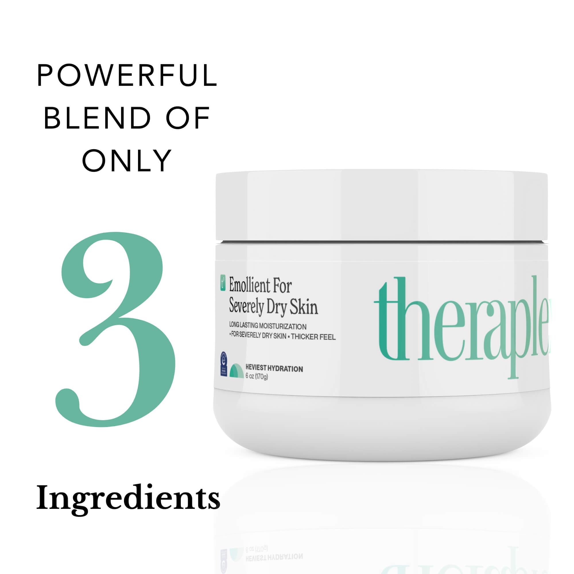 Theraplex Crème émolliente – coudes et genoux secs bénéficient d’un soin ciblé.