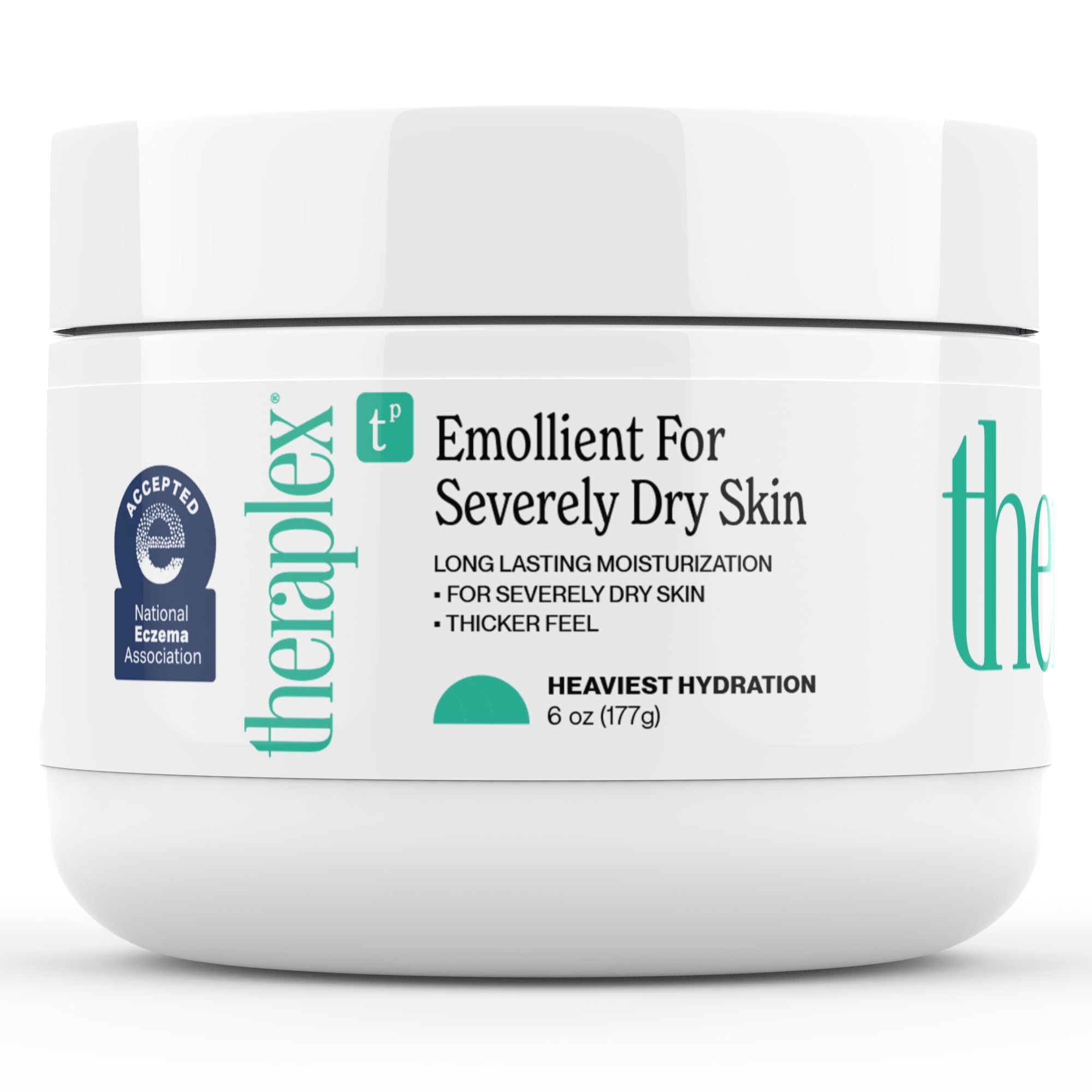 Theraplex Crème émolliente – bocal, hydratation durable pour peau sèche.