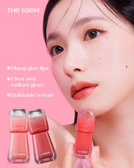 THESAEM Ade Shot Tint – fini gloss lumineux pour un effet plump subtil.