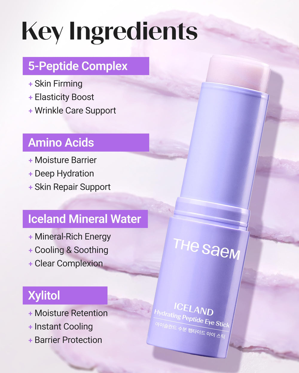 THESAEM batonnet yeux: capuchon protecteur prolonge la fraîcheur et évite l’évaporation.