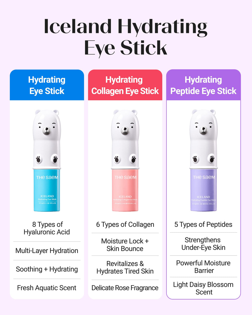 THESAEM batonnet yeux: parfum de marguerite pour une expérience sensorielle agréable.