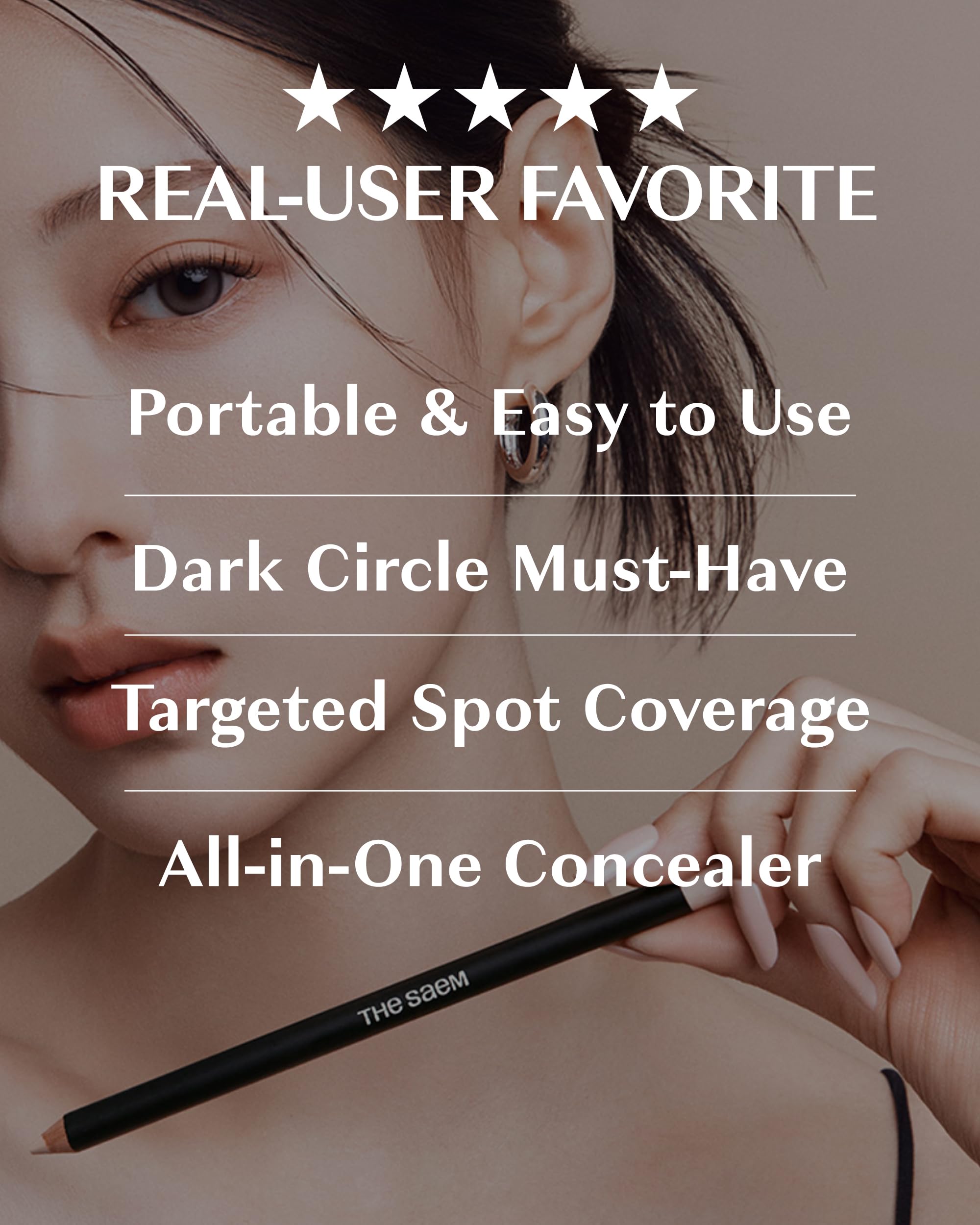 Correction de petites zones THESAEM concealer pour disparition des imperfections