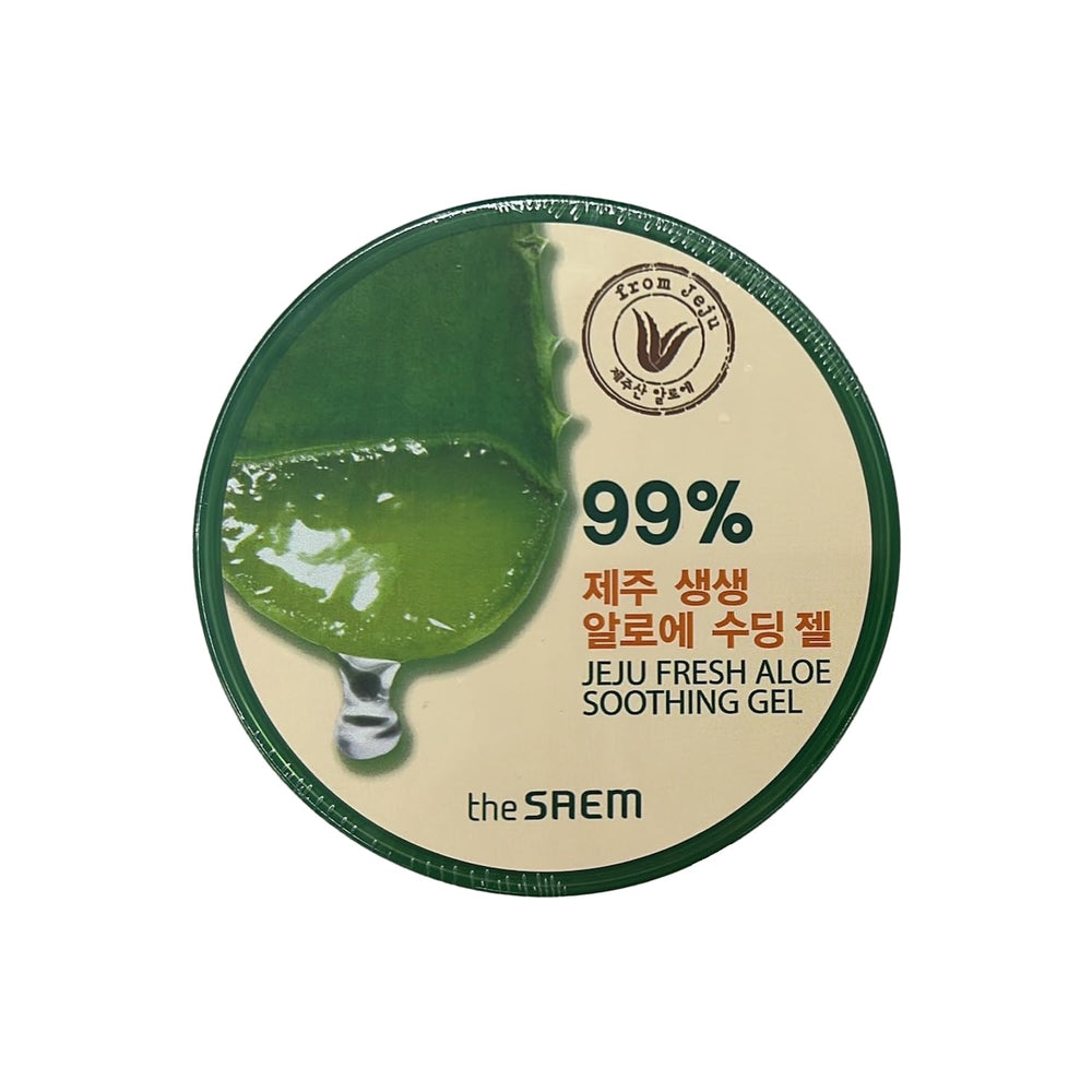 Apres-rasage THESAEM Jeju Fresh Aloe Gel apaise rougeurs et irritations.
