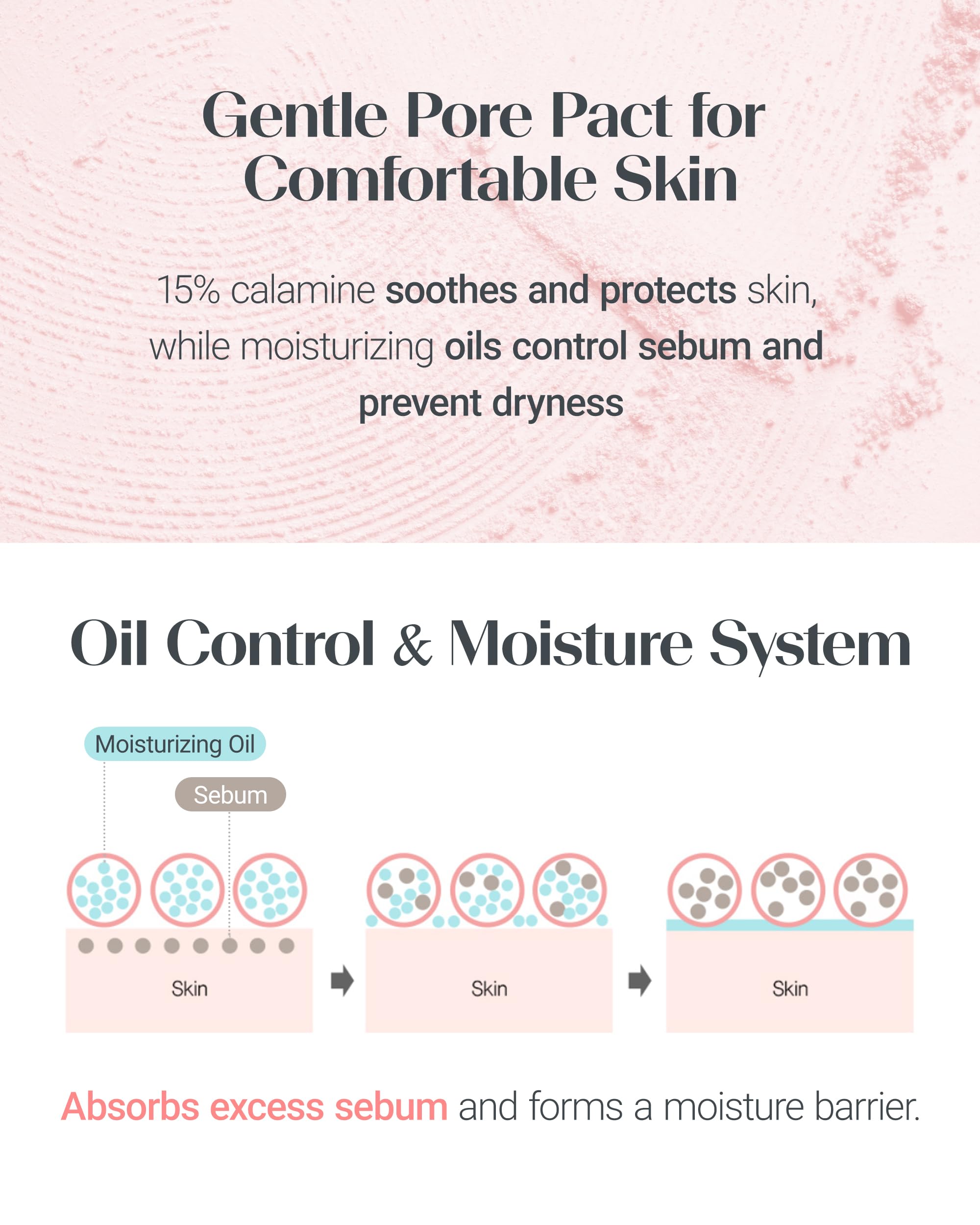 THESAEM Saemmul Perfect Pore Pink Pact, fini lumineux et naturel sans brillance.