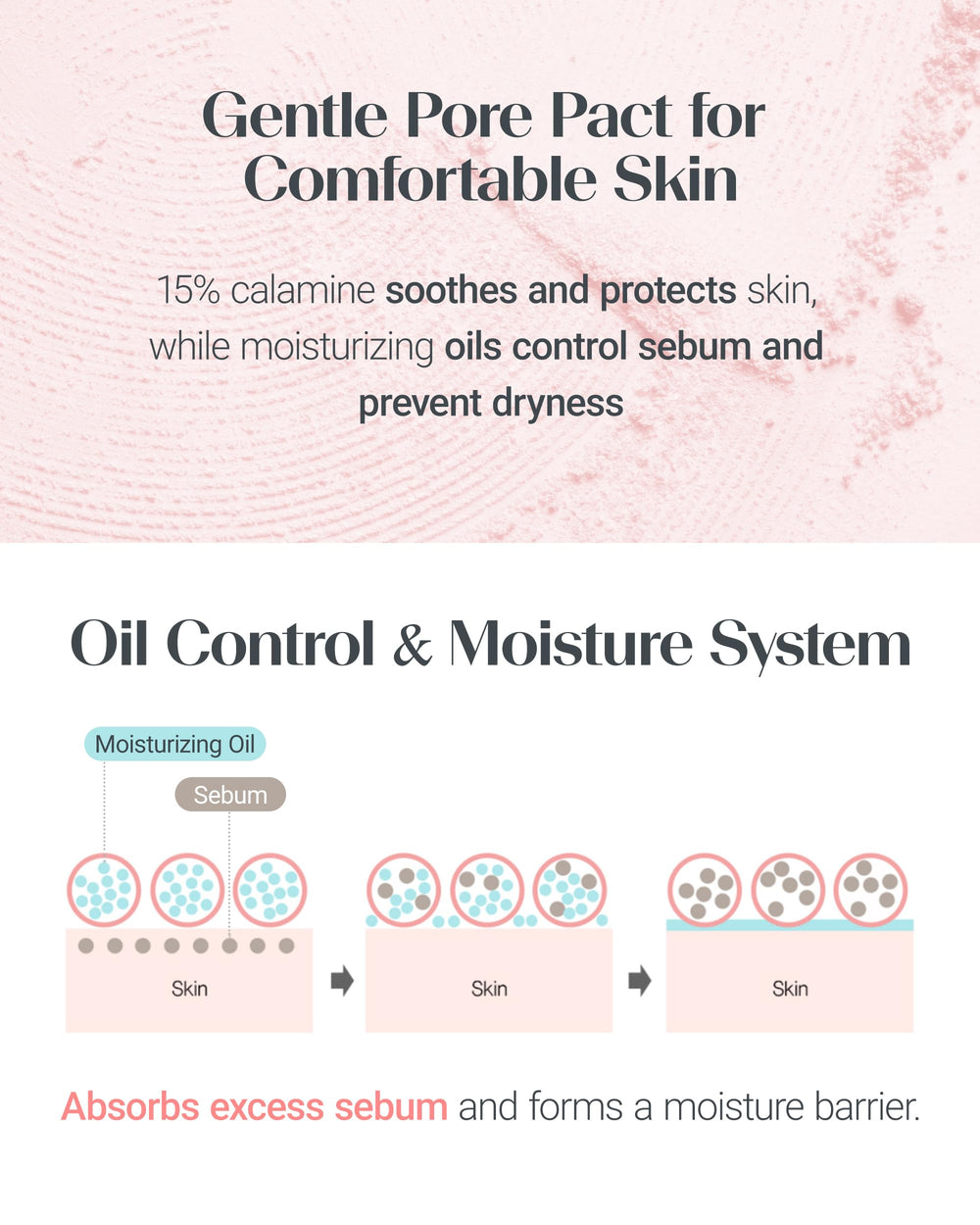 THESAEM Saemmul Perfect Pore Pink Pact, fini lumineux et naturel sans brillance.