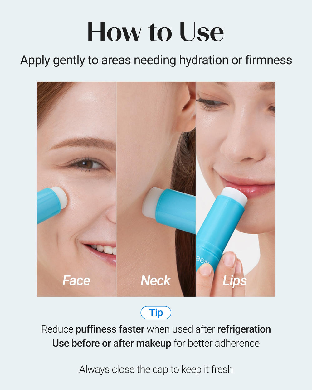 THESAEM stick yeux texture légère et rafraîchissante s'applique facilement