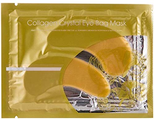 Boite doree Theshiry contenant les masques crystal pour soin anti-age.